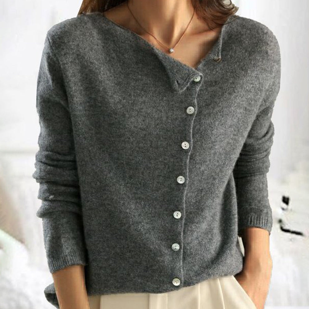 Camille - Elegante cardigan in lana