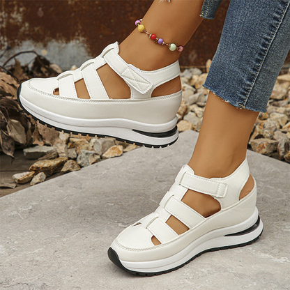 Sandali Ortopedici Sneakers in Pelle