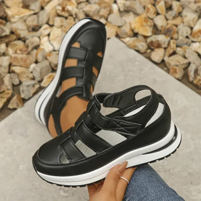 Sandali Ortopedici Sneakers in Pelle