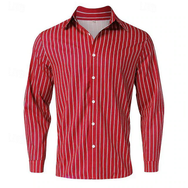 Nathan - Camicia Casual a Maniche Lunghe