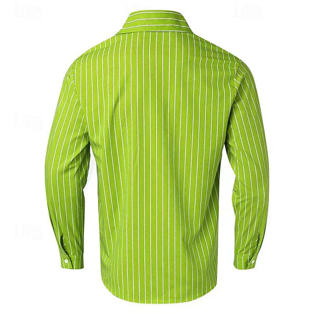 Nathan - Camicia Casual a Maniche Lunghe